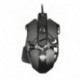 Trust GXT 138 X-Ray - Ratón Gaming Iluminado RGB con 10 Botones programables, Negro