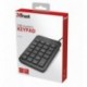 Trust Xalas - Teclado numérico USB, Color Negro