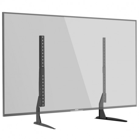 1home Tubo de Subida Universal con Pedestal y Soporte Televisor para Monitor Adaptado a Pantallas 22”-65”