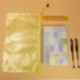 Bolsa Zip Transparente - 12 Piezas Bolsas Transparentes A4 Carpeta Plastico Documentos con Cremallera Cierre