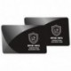 Protector de Tarjetas RFID contactless, NFC Bloqueo - Blocker Card - Tarjeta de Bloqueo de escáner y lectores para billeteras