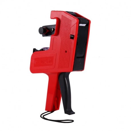 MX-5500 8 Dígitos Pistola de Etiqueta de Precio Máquina de Etiquetas de Precios de 8 Dígitos para Oficina, Tiendas Rojo 