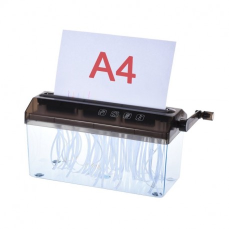 Aibecy A4 9" Destructora maual de papel y documentos, herramienta de corte recto para la oficina, escuela o uso domstico, col