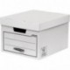 Bankers Box 00155, Caja de almacenamiento, Blanco, pack de 10 unidades