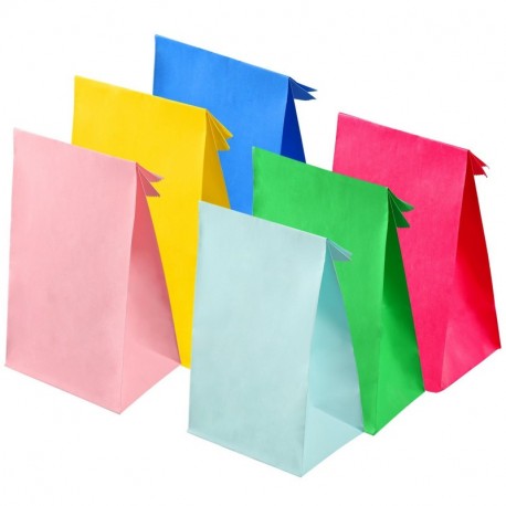 Keriber 30 Bolsas De Papel De Tarjetas De Boda, Tarjetas De Regalo De La Vendimia, Tarjetas De Papel Pintado, 6 Colores