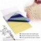 Anself 15pcs Papel de Transferencia para Tatuaje Cuatro Capas de Hojas de Copia para Tatuaje Tattoo Transfer Paper