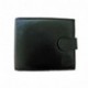 Roamlite Cartera de Hombre de Cuero - Billetera con Cadena Llavero de Cinturón de 43 cm - 4 Ranuras para Tarjetas de Crédito 