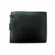 Roamlite Cartera de Hombre de Cuero - Billetera con Cadena Llavero de Cinturón de 43 cm - 4 Ranuras para Tarjetas de Crédito 