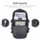 Mochila para viaje portátil con bolsa de viaje USB, compartimento para auriculares y cerradura, mochila resistente al agua pa