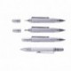 TROIKA CONSTRUCTION LILIPUT – PIP25/BL – Bolígrafo multitarea pequeño – Tool Pen– regla de centímetros/pulgadas – destornil