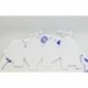SYOO 50 x Mariposa Blanco Caja de Favor de La Boda Caja de Dulces de Regalo para la Boda Cumpleaños Bautismo Baby Shower Kids