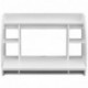 COMIFORT T07B - Escritorio de Pared Mesas Ordenador Colgantes 82x39x60 cm Color Blanco