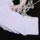 500 Piezas de Etiquetas de Precio con Cordel Blancas Etiqueta Rectangular Etiquetas Colgantes de Ropa Joyería Etiqueta de Mar