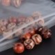 DEOMOR 100pcs Bolsas de Plástico Transparente con Cierre Zip 14x20cm para Alimentos Galletas Caramelos Bombones Regalos Joy
