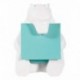 Post-it BEAR-330 - Dispensador, diseño oso y 1 bloc de Z-Notas Post-it Super Sticky de 76 x 76 mm