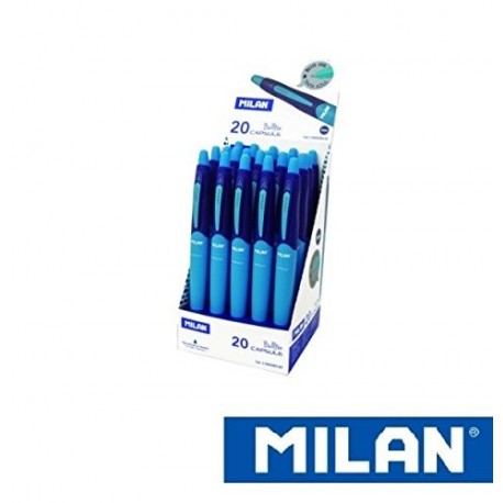 BOLÍGRAFO BALL PEN CAPSULE DE MILAN COLOR AZUL