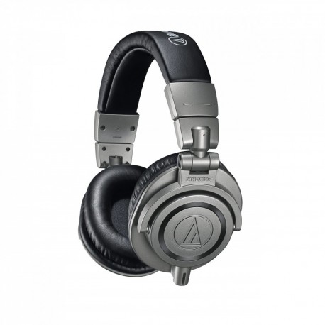 Audio Technica ATH-M50XGM - Auriculares profesionales para monitorización en estudio, color gris plomo, estuche rígido inclui