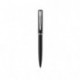 waterman-allure: bolígrafo laca negra mate, con motivos cromados, Mecanismo de pulsador de – en su écrin
