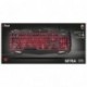 Trust GXT 840 Myra - Teclado Gaming con iluminación LED, Negro - QWERTY Español