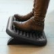 Navaris reposapiés de Oficina - Soporte para pies inclinable - Apoya pies ergonómico con Efecto Masaje - Base para pies en Ne