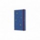 Moleskine DPP12WN3Y19 - Libreta semanal 12m de edición limitada Petit Prince, grande, color azul de amberes