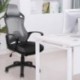 Silla de Oficina, IntimaTe WM Heart Silla Giratoria de Oficina Silla Ergonómica de Escritorio de Malla con Reposacabezas Meca