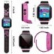 Kids GPS Reloj Inteligente, 1,44 Pulgadas Touch Anti-perdido Reloj Inteligente para niños Niños Chicas con cámara SIM Llamada