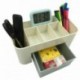 Organizadores de artículos de escritorio, maquillaje multifuncional Accesorios de papelería de oficina Estuche de almacenamie