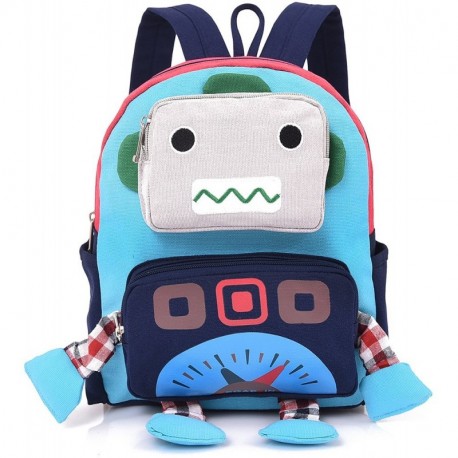 Mochila Infantil Cuerdas Mascotas Bebe NiñA Animales Barata Guarderia Saco Robot Pibe Pichincha