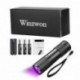 Linterna Ultravioleta, Winzwon Linterna UV Flashlight 9 LED UV Lampara Ultravioleta Detectar manchas de orina de mascotas, Lu