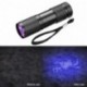 Linterna Ultravioleta, Winzwon Linterna UV Flashlight 9 LED UV Lampara Ultravioleta Detectar manchas de orina de mascotas, Lu