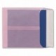 Transparente Sobres dier Pueblo Spectral cuadrado 160 x 160 mm, color Rosa-Transparent 25 Stück