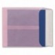 Transparente Sobres dier Pueblo Spectral cuadrado 160 x 160 mm, color Rosa-Transparent 25 Stück