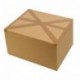 Packatape 3 rollos 48 mm x 66 m marrón cinta de embalaje para paquetes y cajas