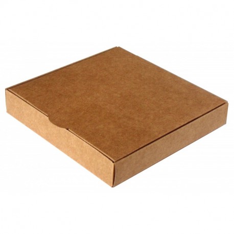 Caja para regalo automontable, set 25 unidades 14 x 14 x 2,5 Kraft 