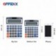 OFFIDIX oficina calculadora oficina escritorio calculadora, Solar y batería Dual Power electrónico calculadora portátil panta