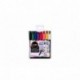 Posca 153544841 - Pack de 8 rotuladores de pintura al agua, multicolor