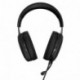 Corsair HS50 Stereo - Auriculares gaming con micrófono desmontable para PC/PS4/Xbox/Switch/móvil , carbón