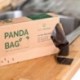 Planet Bamboo: Bolsas compostables de biorresiduos 7 a 10 L con mango | 100 piezas | Marrón 100% compostables según EN 1343