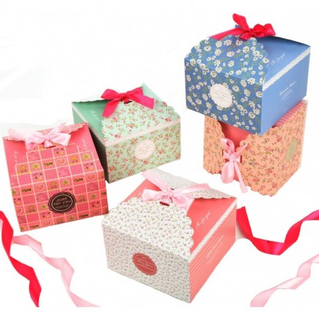 Cajas Galletas,Fashionbabies Cajas de regalo, conjunto de 15 cajas de convites decorativos para Navidad, acción de gracias, r