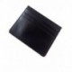 DDLBiz Delgado Tarjetero Cartera Cuero de Imitación Bolsillo ID Caso Bolso para Hombre Negro 