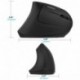 Ratón inalámbrico ergonómico,MoKo Ratones ópticos verticales universales portátiles con 3 Niveles ajustables 800/1200/1600DPI