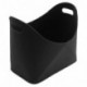  Black - Storage Basket, Essort Felt Storage Baskets,Firewood Bag, Firewood basket, Garment Basket, Multi-function Foldable 