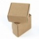 SUNBEAUTY Cajas Kraft marrón de la regalos, Cajas de Papel Kraft Marrón Cartón, Caja de Cartón Pequeño, 5.5 * 5.5 * 2.5cm 20