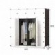 PREMAG Armario de Armario portátil DIY, Organizador de Almacenamiento Modular, ropero para Ahorrar Espacio, Cubo más Profundo