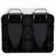 SONGMICS Basurero Reciclaje Cubo de Basura Cubo de Cocina de Acero Inoxidable con 2 Cubetas Interiores con Pedal Aislar el Ol