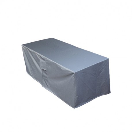 Cubierta protectora para mesa de jardín rectangular, cubierta resistente a la intemperie para mesas cuadradas, sillas imperme