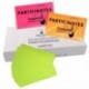 Particinotes The Box de Teamwork Supplies - Notas Adhesivas Grandes Diseñadas Para Grupos - 900 Etiquetas de Papel Autoadhesi