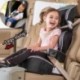 SYCOTEK Reposapiés Inflable Portable 3 Altura Ajustable, Almohada para Niños o Reposapiés de Viaje Inflable para el Asiento d