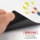 CKB Ltd® - Pizarra magnética con forma de bocadillo de cómic y rotuladores - Ideal para poner notas y planificadores en never